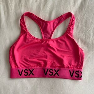 2/$20🎉 VSX Hot Pink Sports Bra Sz Medium